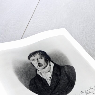 Georg Wilhelm Friedrich Hegel by Johann Christian Xeller