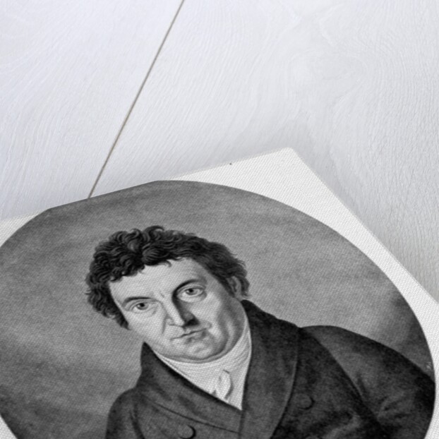 Johann Gottlieb Fichte by Heinrich Anton Dahling