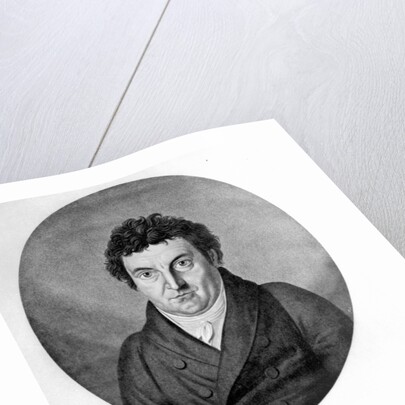 Johann Gottlieb Fichte by Heinrich Anton Dahling