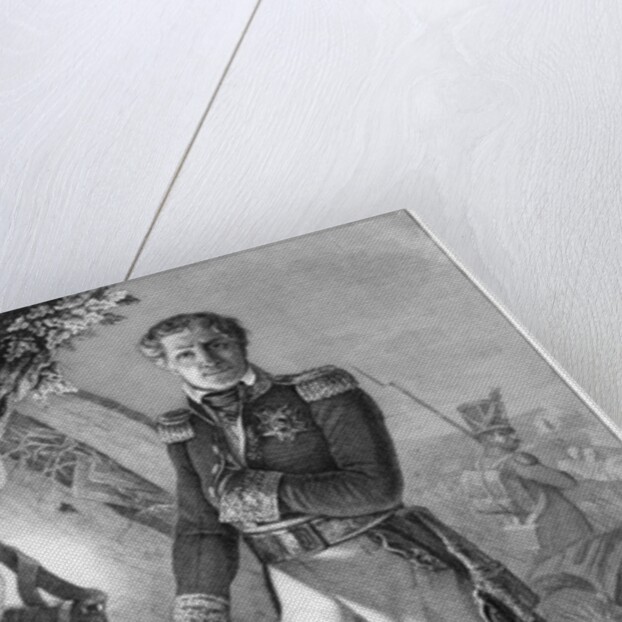 Portrait of Laurent de Gouvion Saint-Cyr, Marquis de Gouvion and Marshal of France by Antoine Charles Horace Vernet