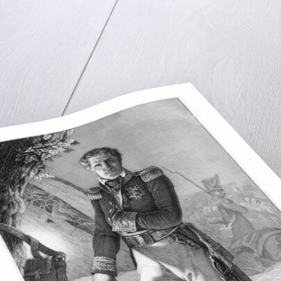 Portrait of Laurent de Gouvion Saint-Cyr, Marquis de Gouvion and Marshal of France by Antoine Charles Horace Vernet