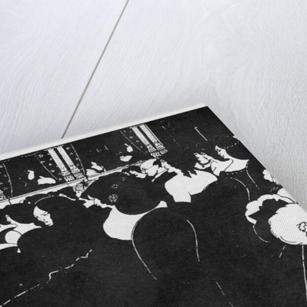 The Wagnerites, 1894 by Aubrey Beardsley