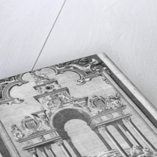 The Monument of Queen Elizabeth in Westminster Abbey by Hubert (after) Gravelot