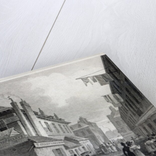 Hungerford Market, Strand, engraved by Thomas Barber, 1830 by Thomas Hosmer (after) Shepherd