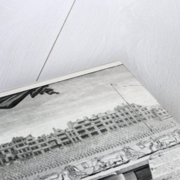 View of the Charity Children in the Strand, 7th July 1713, print made in 1715 by George Vertue