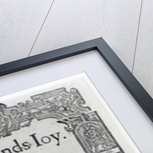 England's Joy by Richard Vennar, c.1602 by English School