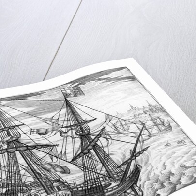 Queen Elizabeth's Galleon by English School