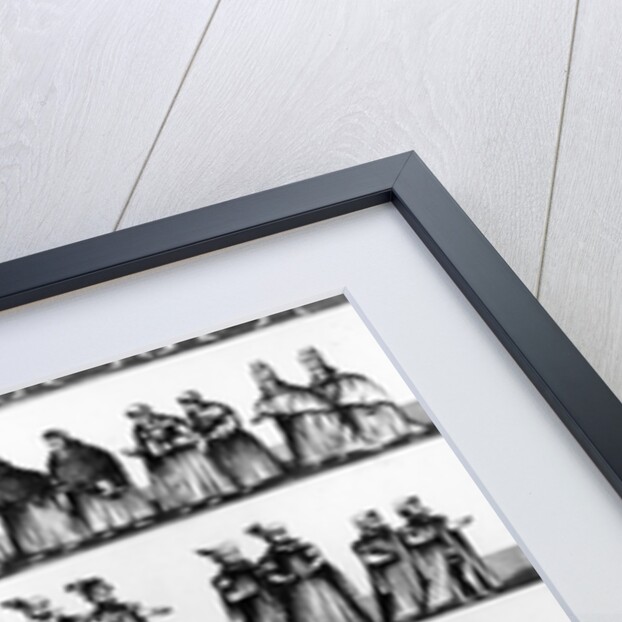 Procession at the Christening of Prince Arthur, son of Henry VII, engraved in 1782 by English School