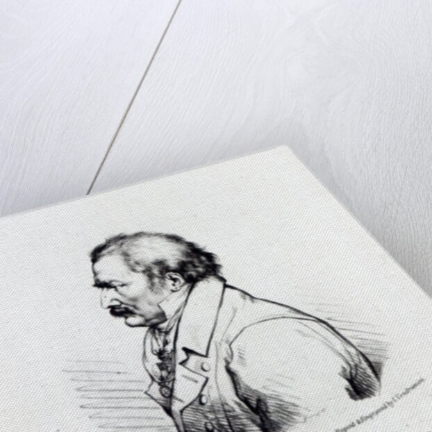 Field Marshal Prince Blucher of Wahlstadt, engraved by J. Vendramini, 1814 by Peter Eduard (after) Stroehling