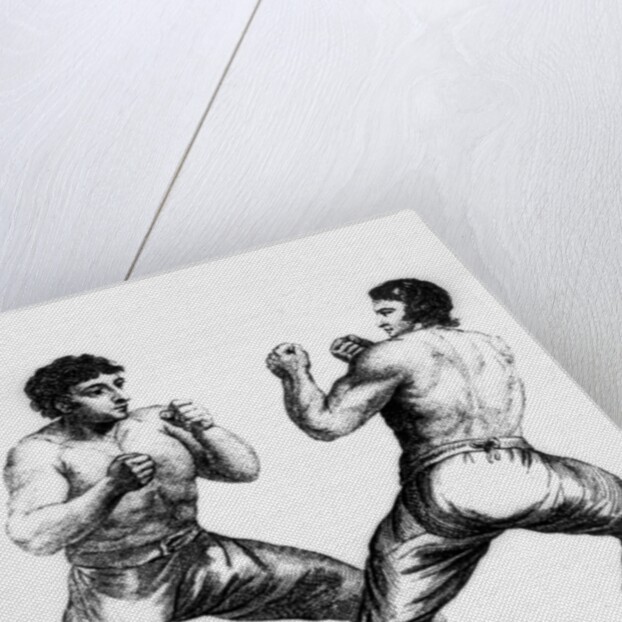 Boxing Match Between Daniel Mendoza and Richard Humphreys, 29th September 1790 by Charles Reuben Ryley