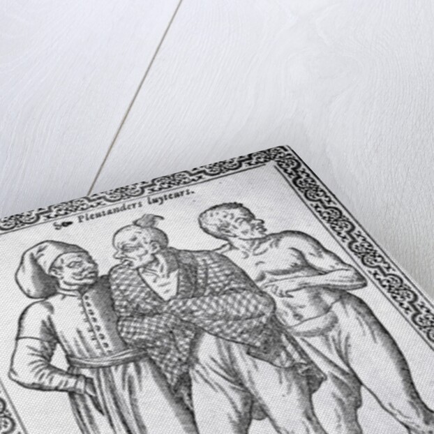 Turkish Wrestlers by French School