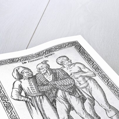 Turkish Wrestlers by French School