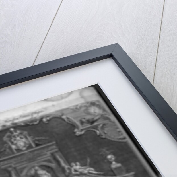 The Monument to Henry II and Richard I in Fontevrault Abbey by Hubert Gravelot