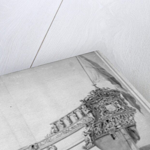 The Royal Yacht 'Mary' by Willem van de the Younger Velde