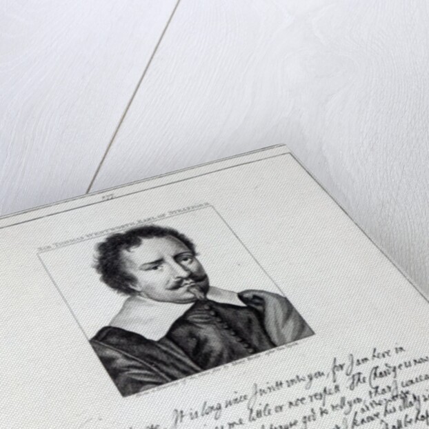 Thomas Wentworth, 1st Earl of Strafford, engraved after a drawing by Mary Beale, 1793 by Anthony van Dyck