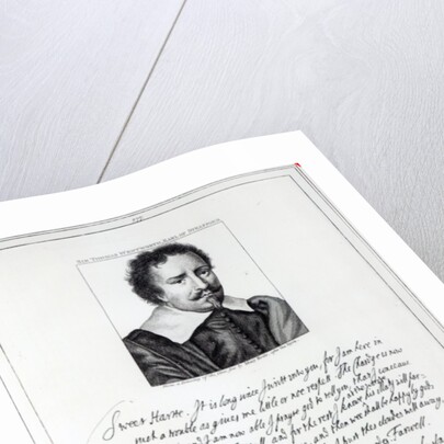 Thomas Wentworth, 1st Earl of Strafford, engraved after a drawing by Mary Beale, 1793 by Anthony van Dyck