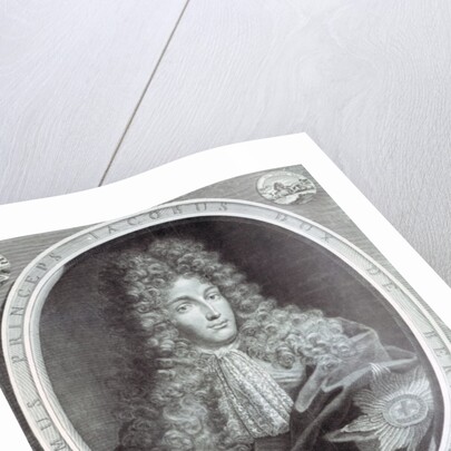 James Fitzjames, Duke of Berwick engraved by Pierre Drevet, 1693 by Benedetto Gennari