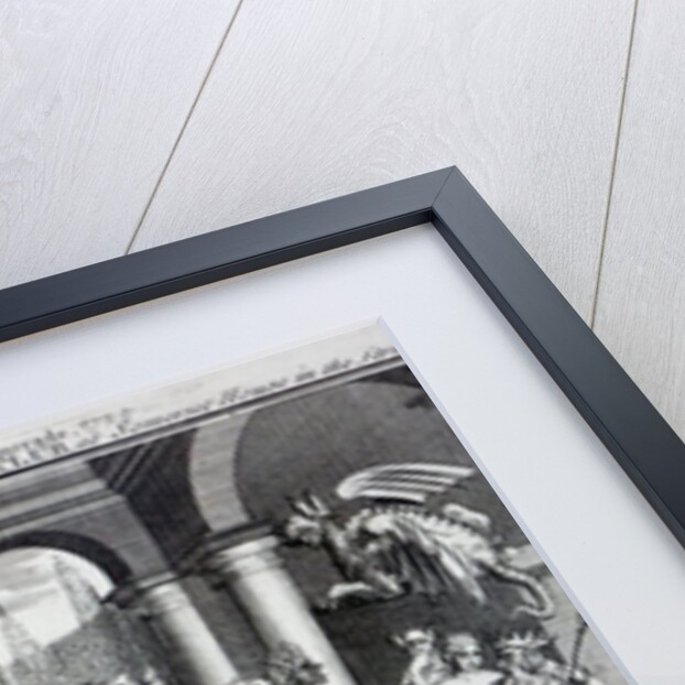 The diabolical maskquerade, or the the dragons-feast as acted by the Hell-Fire-Club, at Somerset House in the Strand, c.1721 by English School