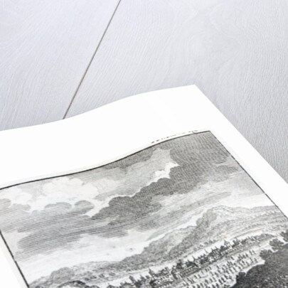 Gulliver captured by the Lilliputians by English School