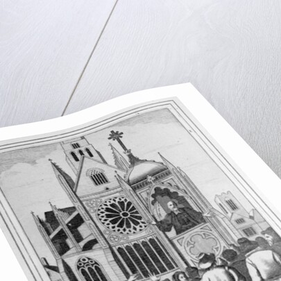 The Reverend Dr. Shaw Preaching at St. Paul's Cross, London, 1483 by English School