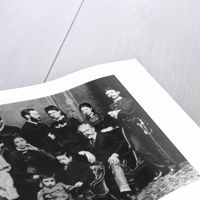 The Freud Family, c.1876 by Austrian Photographer