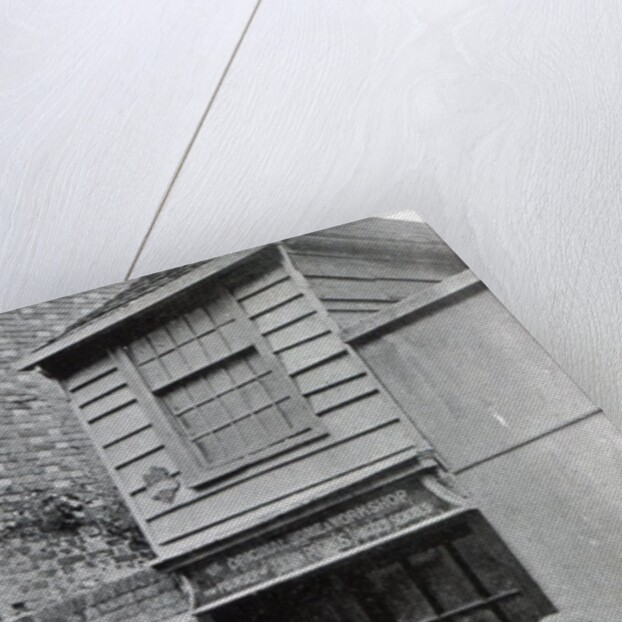 Children outside John Pounds's workshop, from which he ran the first Ragged school by English Photographer