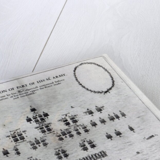 A Battalion of Part of his Majesty's Army by English School