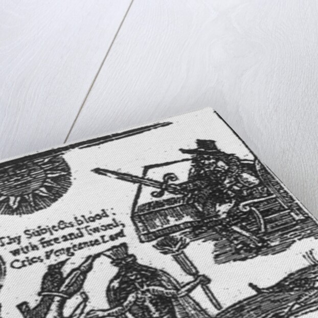 The Destruction of Colchester during the English Civil War, 1648 by English School