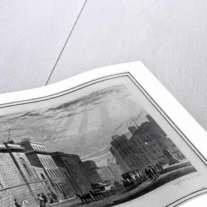 Newgate prison and the Old Bailey by Thomas Hosmer Shepherd