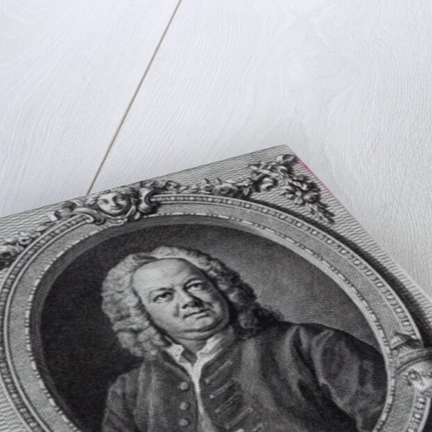 James Gibbs, engraved by Bernard Baron, 1747 by William (after) Hogarth