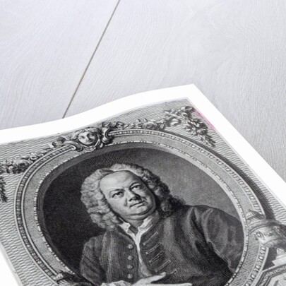 James Gibbs, engraved by Bernard Baron, 1747 by William (after) Hogarth