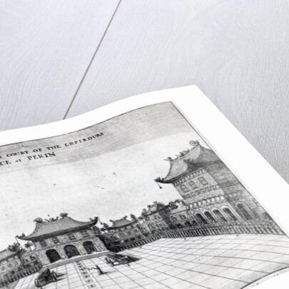 Prospect of the Inner Court of the Emperor's Palace at Pekin, 1669 by English School