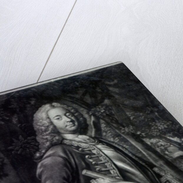 Sir William Johnson, engraved by Charles Spooner, 1756 by T. (after) Adams