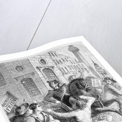 Burdett Riot, 1810 by English School