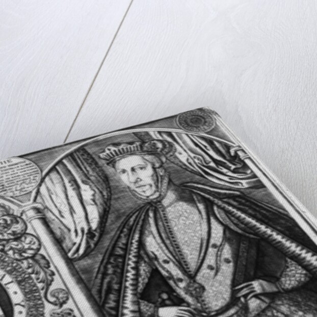 Thomas Howard, 4th Duke of Norfolk and his coat of arms, 1616 by Renold Elstrack