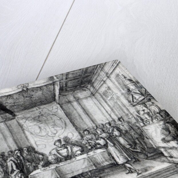 Henry VIII in his privy chamber by Hans Holbein The Younger