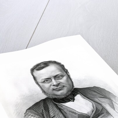 Camillo Benso, Count of Cavour, 'The Drawing-Room Portraits of Emminent Personages', 1861 by (after) English photographer