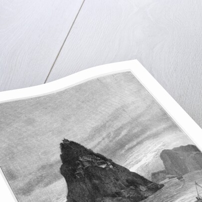 Rock of the Little Orphan on the Yangtze River, 1893 by Nikolay Karazin