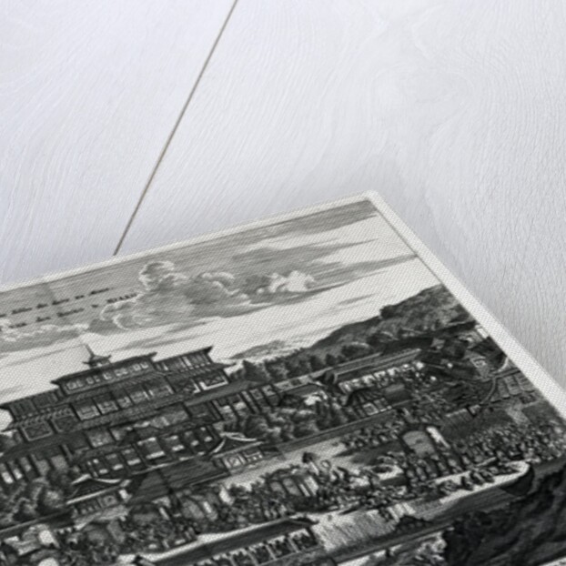 Procession from Macau, an illustration from 'Atlas Chinensis' by Arnoldus Montanus, 1671 by Dutch School