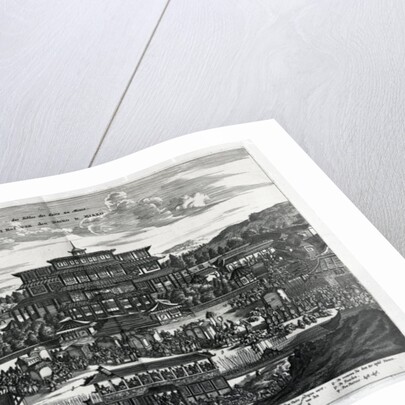 Procession from Macau, an illustration from 'Atlas Chinensis' by Arnoldus Montanus, 1671 by Dutch School