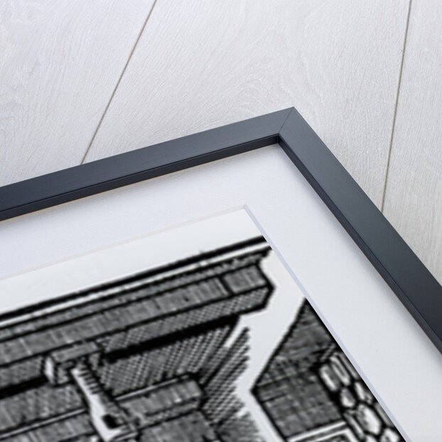 Printing press by German School