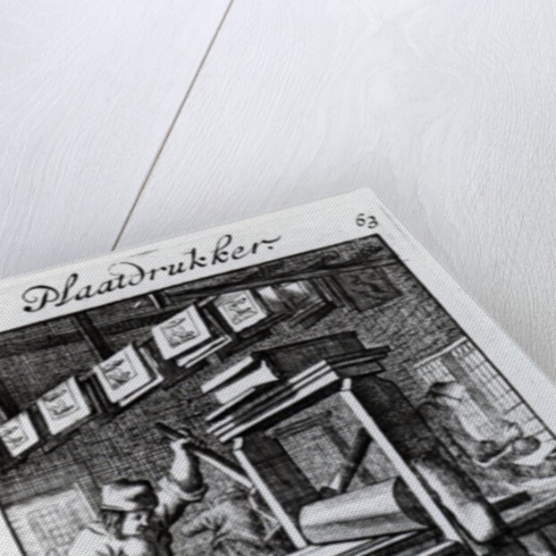 The Copper-plate Engraver by Caspar and Luyken Jan Luyken