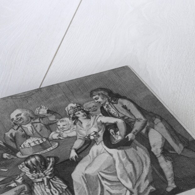 Twelfth Night, 1794 by Isaac Cruikshank