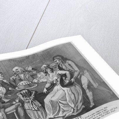 Twelfth Night, 1794 by Isaac Cruikshank