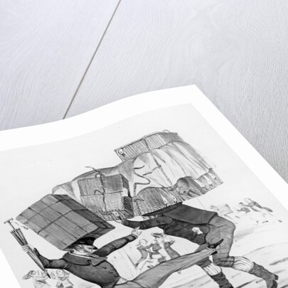 A Christmas Box, 1836 by English School