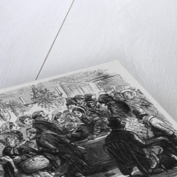 The Goose Club by Hablot Knight Browne