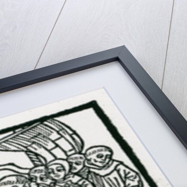 St. Brendan and the Siren by German School