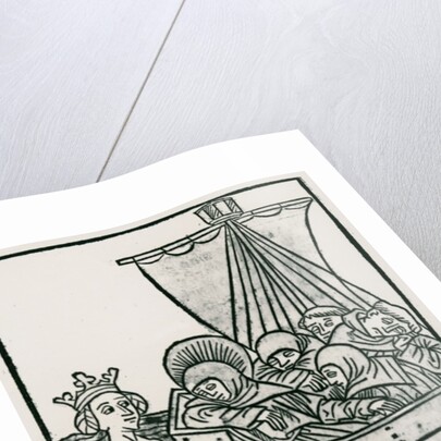 St. Brendan and the Siren by German School