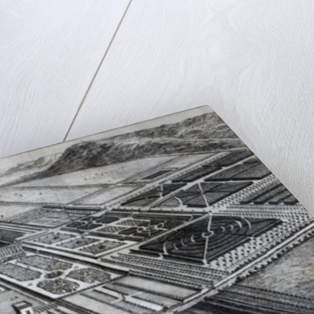 Chatsworth House, engraved by Johannes Kip by Leonard (after) Knyff