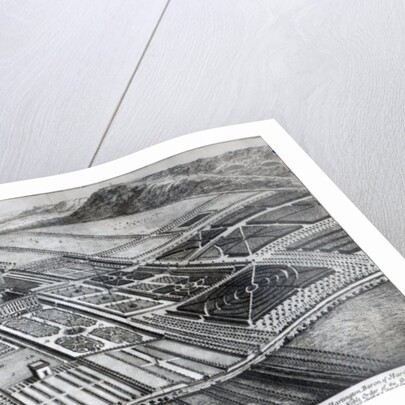 Chatsworth House, engraved by Johannes Kip by Leonard (after) Knyff